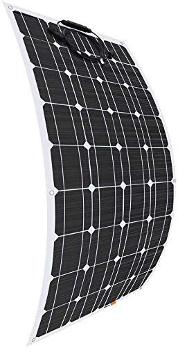 Giosolar Panneau solaire monocristallin flexible haute efficacité 100 W