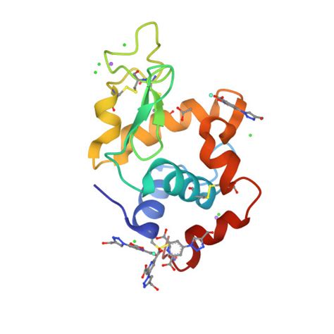 Rcsb Pdb Bad Hen Egg White Lysozyme Structure In Complex With The