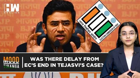 Bjp S Tejasvi Surya Booked But Why Delay From Ecs Side In Informing