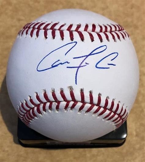 Autographed Signed Carlos Correa Official Rawlings Mlb Baseball With