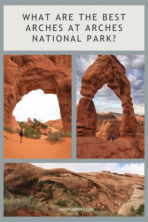 What Are the Best Arches at Arches National Park? | Alexys Abroad