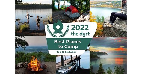 The Dyrt Announces The 2022 Best Places To Camp Top 10 In The Midwest