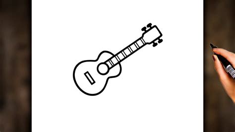 Comment Dessiner La Guitare Tape Par Tape Facile Youtube