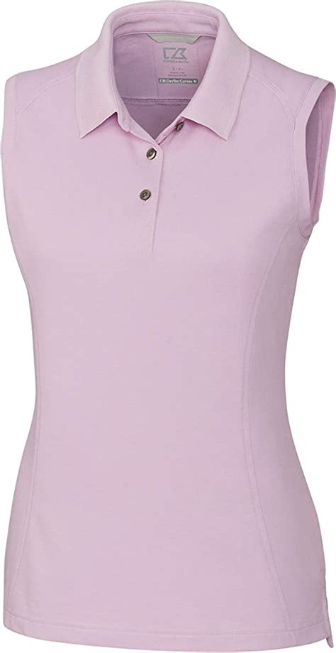 Cutter Buck Womens Advantage Sleeveless Golf Polo Shirts