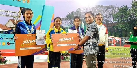 Atlet Kota Solok Sumbang Medali Emas Pertama Bagi Sumbar Pada Kejurnas