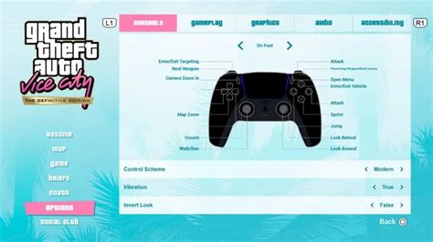 How Are The Controls In Grand Theft Auto Vice City Definitive