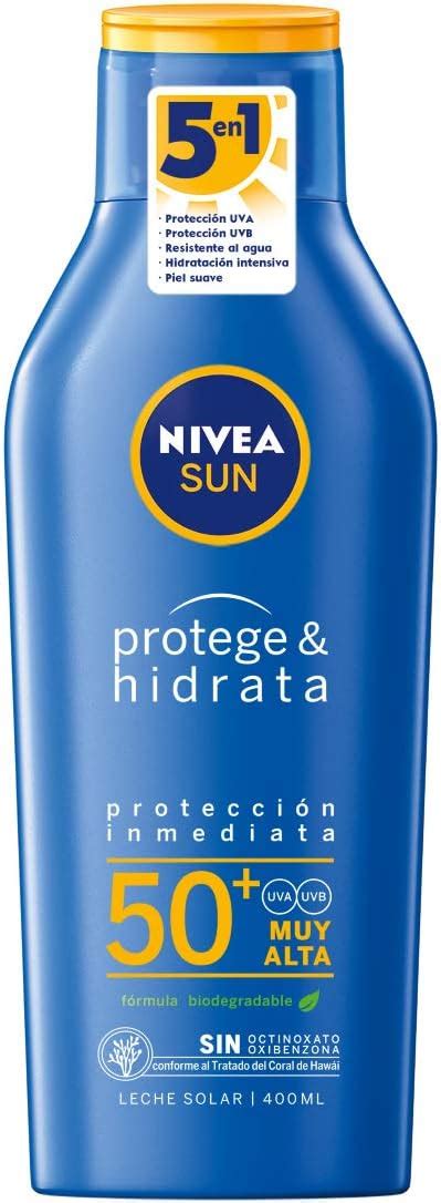 NIVEA SUN Protege Hidrata Leche Solar FP50 1 X 400 Ml Protector