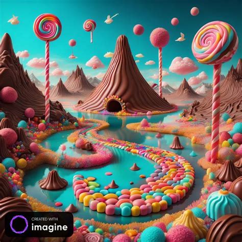 Candy Land em 2024 | Cidade futurista, Doces, Cidade