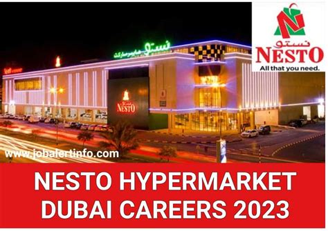 Nesto Hypermarket Careers Latest Free Jobs Jobalertinfo