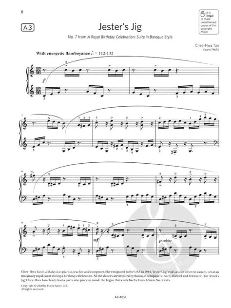 Abrsm Piano Exam Pieces Grade All Sheetmusic