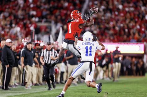 2024 Nfl Combine Georgia Wide Receiver Marcus Rosemy Jacksaint Talks