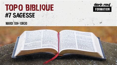 Topo Biblique 7 Le Livre De La Sagesse YouTube