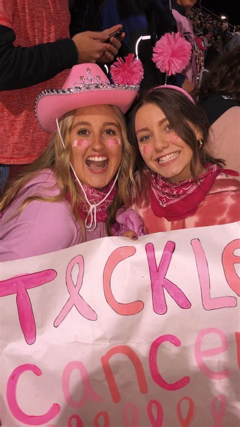 Pinkout Pink Football Game Pink Football Football Game Outfit