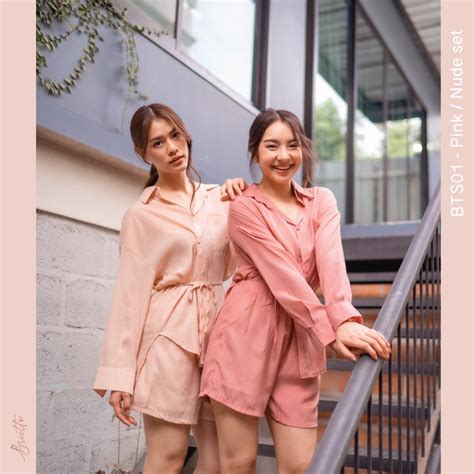 ใชโคด INC2SFA ลด 100 ขนตำ 300 TS01 Pink Nude set ชดเซตสชมพ นด Shopee Thailand