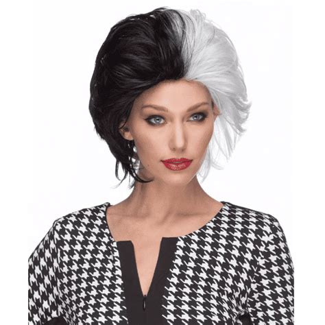 Wicked Cruella Wig Blackwhite Janets Closet