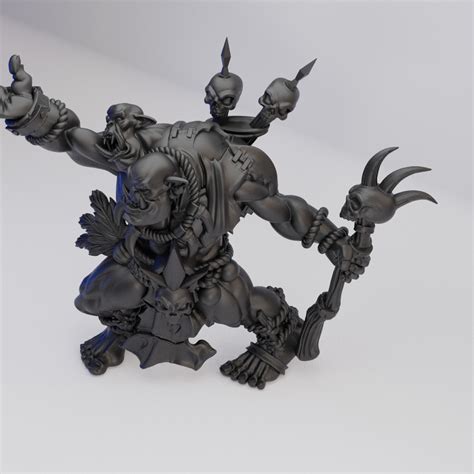 Hot Goblin ブラッドシャーマンB ミニチュア ホットゴブリン オーク呪術師