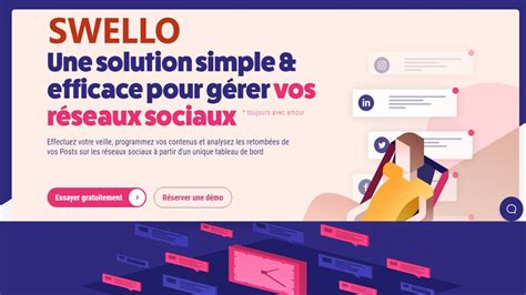 SWELLO Comment gérer vos réseaux sociaux et planifier vos