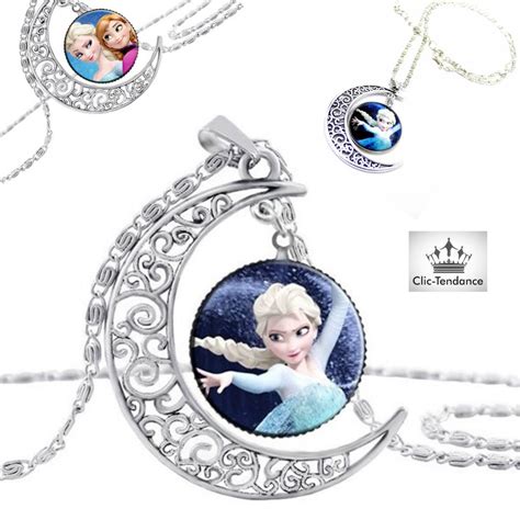 Collier Enfant Frozen Une Robuste Chaine En Acier Termin E Par Un