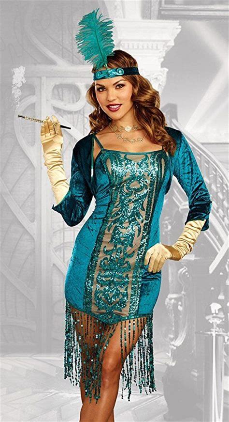 Dreamgirl High Society Flapper 1920s Adult Womens Halloween Costume