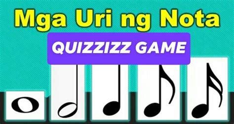 Ang Mga Uri Ng Notes And Rests Quizizz