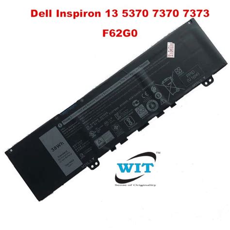 F62G0 Dell Inspiron 13 5370 7370 7373 Vostro 5370 Original Battery