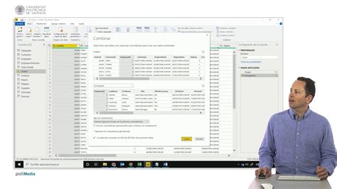 Mooc Power Bi Combinar Consultas En Power Query Upv Youtube