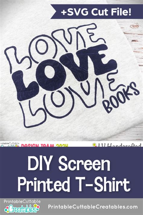 DIY Screen Printed T-Shirt Idea