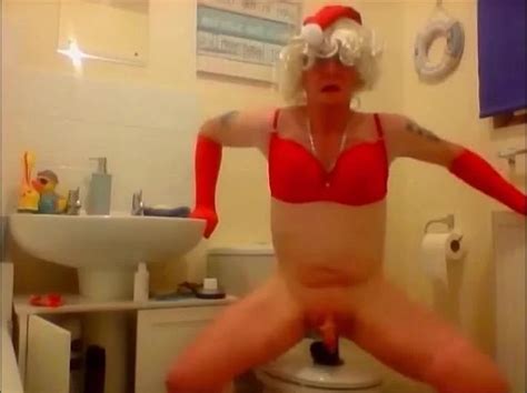 Sissy Ken As Ms Santa Dildo Ride Gay Man Porn Xhamster