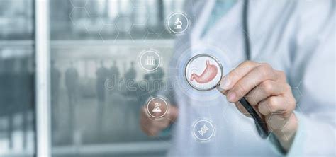 Diagnosis Treatment of Diseases of the Digestive System Stock Photo ...