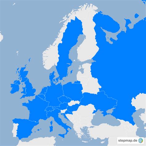 Stepmap Evenager Sprachen In Europa Landkarte F R Deutschland