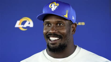 Los Angeles Rams Outside Linebacker Von Miller Im Excited To Be A