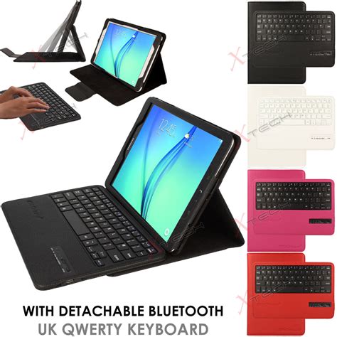 Samsung Galaxy Tab S3 9 7 T820 T825 Bluetooth Keyboard Leather Case Stand Ebay