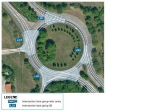 How To Model A Roundabout With Multiple Lanes Nds Association