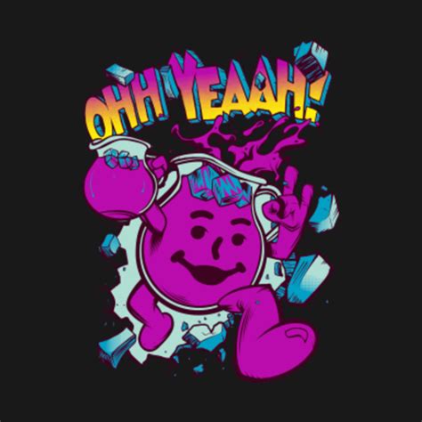 OHH YEAH! Kool Aid Man Purple Drank - Kool Aid Man - T-Shirt | TeePublic