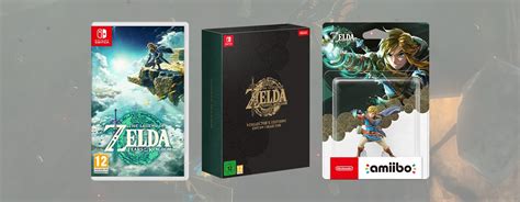 Zelda TOTK Précommander le jeu l amiibo et le collector Switch Actu