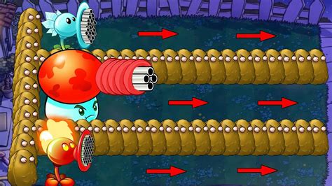 99 Gatling Pea Vs 999 Snow Vs 9999 Fume Fire Vs 99999 Giga Gargantuar I