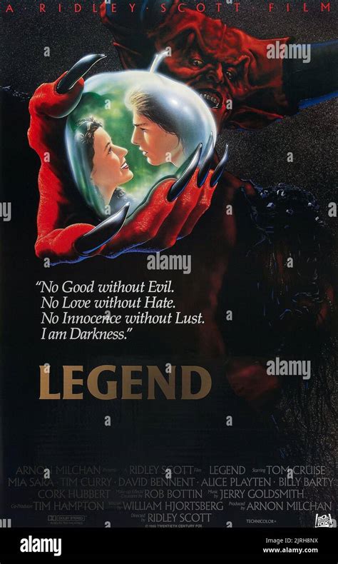 MOVIE POSTER, LEGEND, 1985 Stock Photo - Alamy