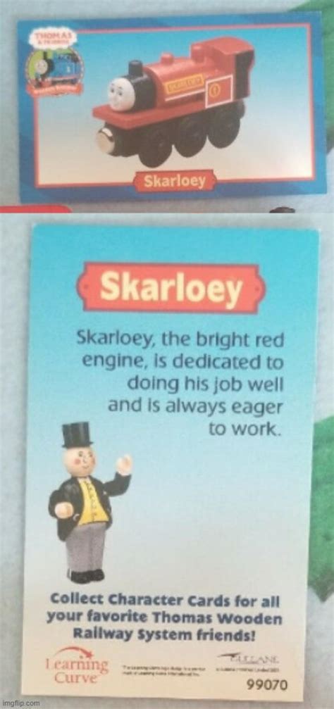 Skarloey Wooden Railway Card by Jack1set2 on DeviantArt