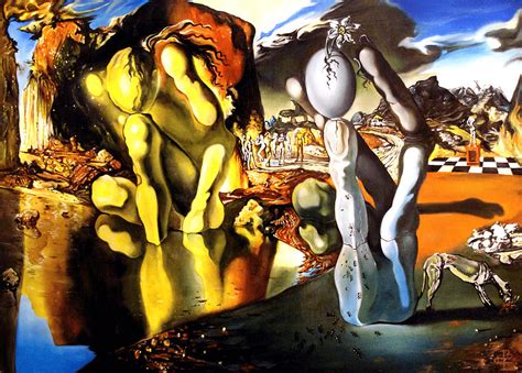 Metamorphosis of Narcissus Salvador Dali stars Painting by Davis Theo ...