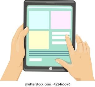 Tablet Computer Clipart Image