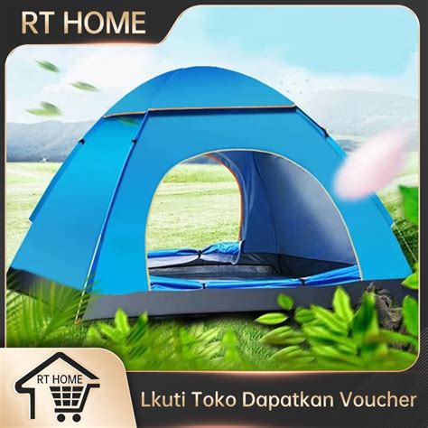 Jual NOME Tenda Camping Kapasitas 1 4 Orang Tenda Otomatis Outdoor