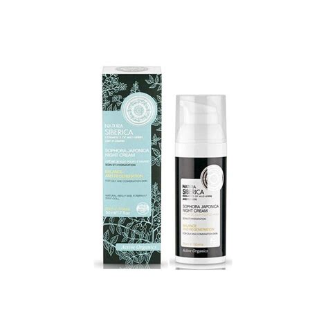 Natura Siberica Sophora Japonica Crema Noche Piel Grasa 50 ml