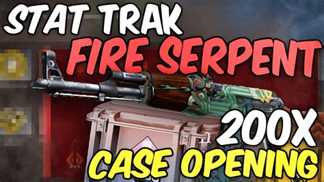 Opening Cases And St Fn Ak Fire Serpent Tradeup Youtube