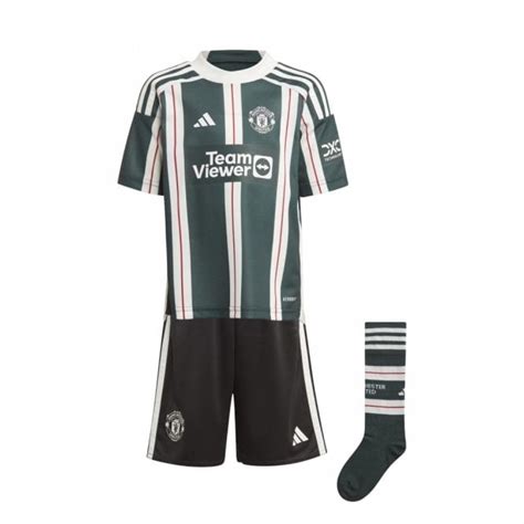 Adidas Manchester United Away Mini Kit 20232024 Sport From Excell