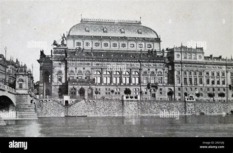 The National Theatre, Prague Stock Photo - Alamy