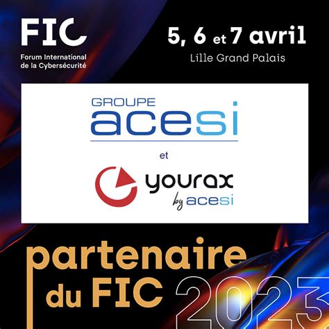 Forum International de la Cybersécurité Groupe ACESI