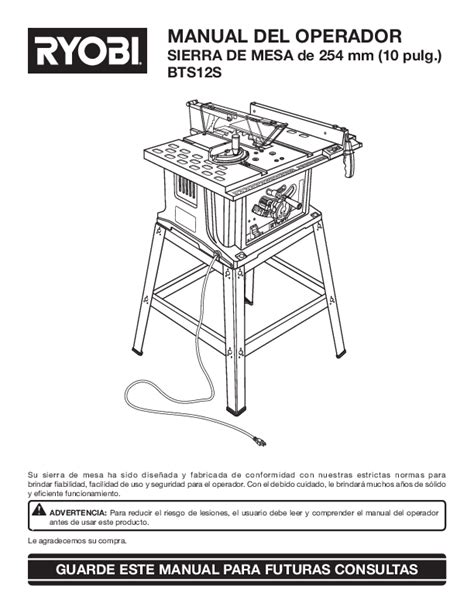 10 Table Saw With Steel Stand Ryobi Tools