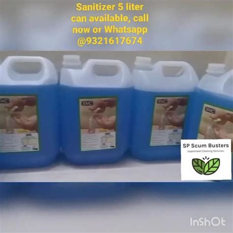 Hand Sanitizer Sterile G Ltr At Rs Piece Alcohol Based Hand