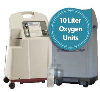 10 Liter Flow Oxygen Concentrators - Ten LPM Concentrators