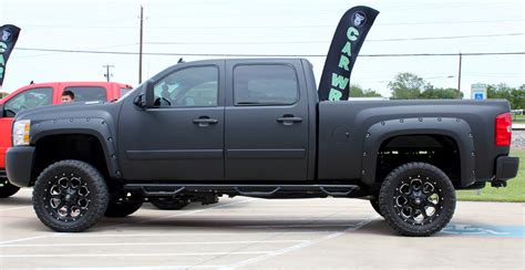 Deep Matte Black Truck Wrap - Zilla Wraps